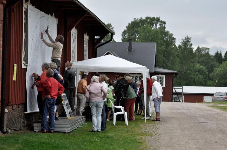 Släktträff i Backamo 2012: Foto: Magnus Pålsson